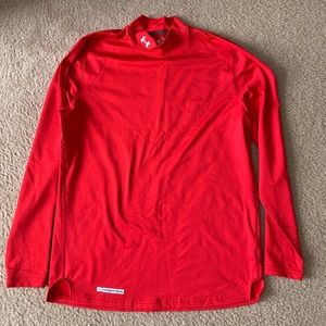 Red under armour base layer